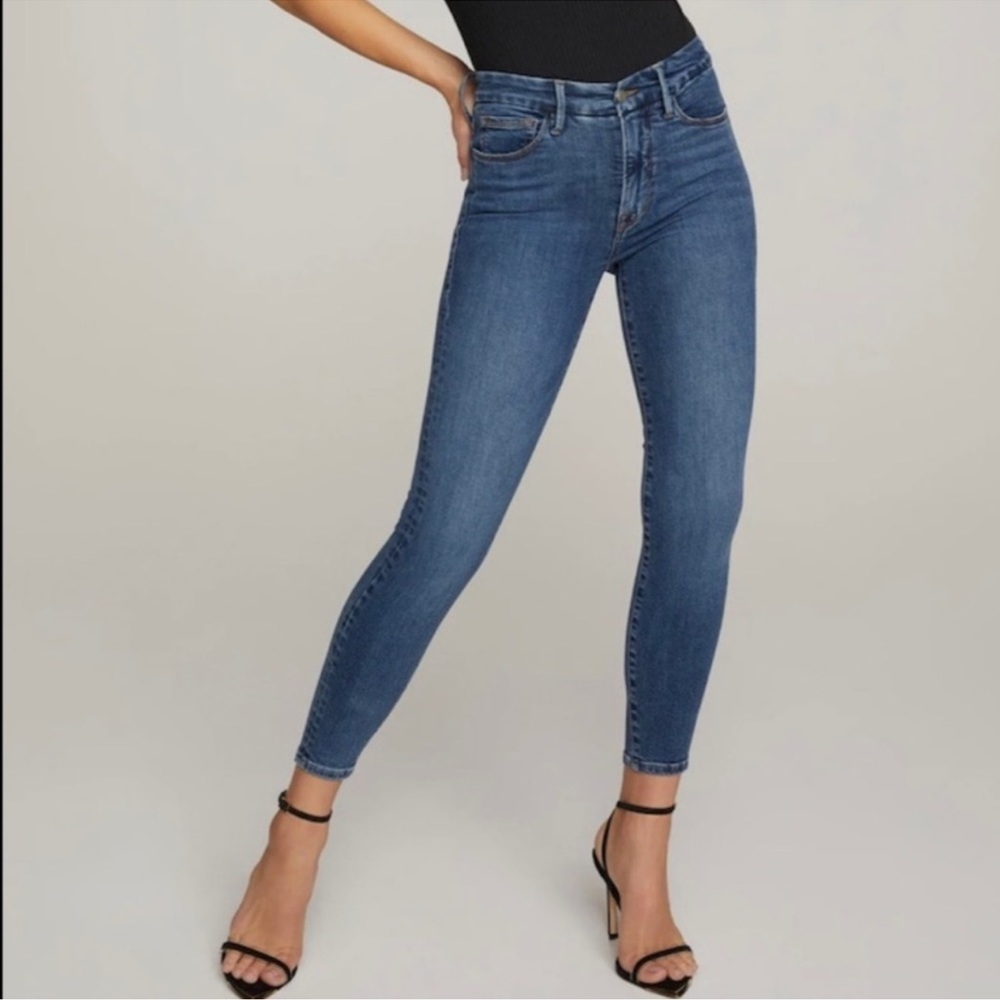 Good American Good Legs Crop Skinny Jean